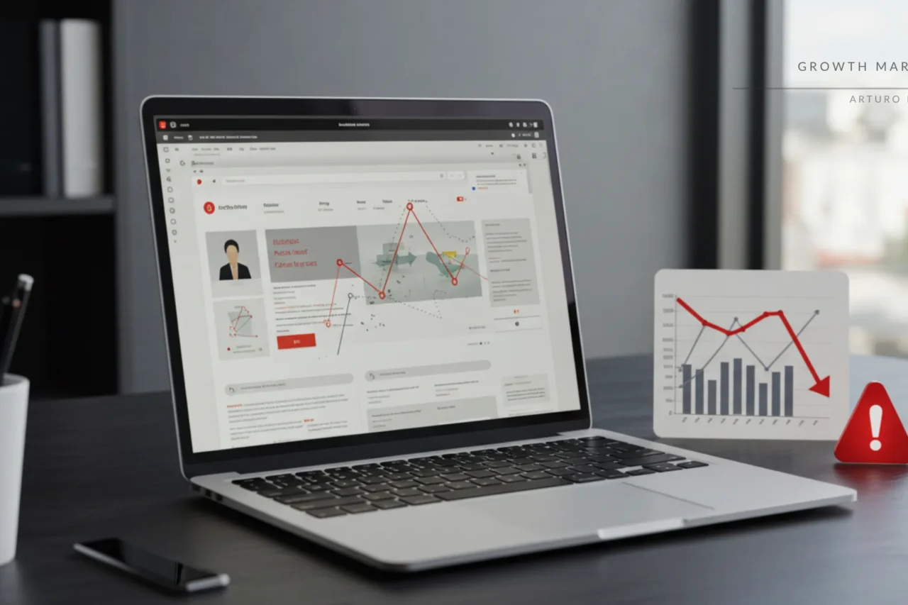 El Impacto de un diseño web deficiente