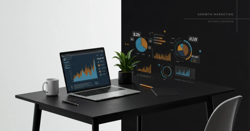 Growth marketing para B2B escalable
