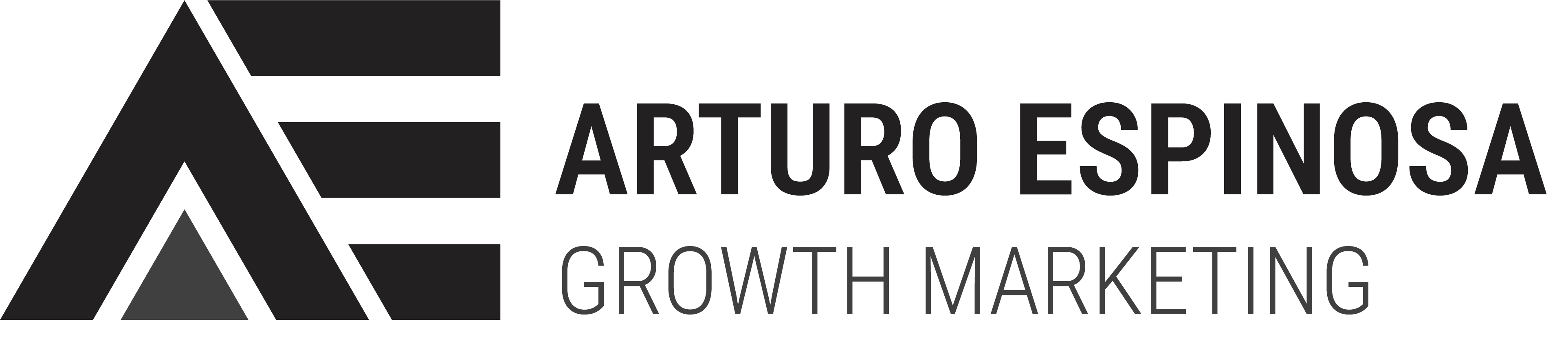 Arturo Espinosa Imagotipo [Negativo]